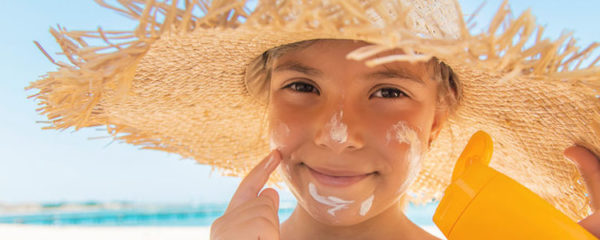Crème solaire visage