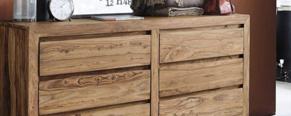 commode bois massif